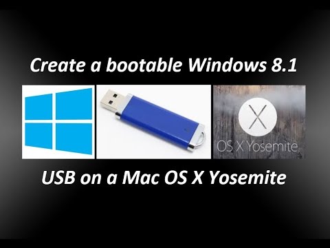make a bootable flash drive for mac in windows
